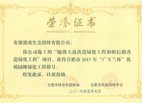 荣誉证书